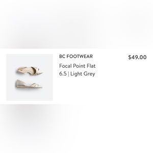 BC FOOTWEAR
Focal Point Flat